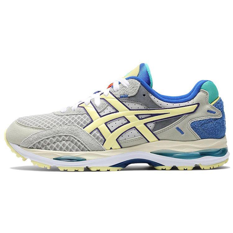 Bodega x ASICS Gel MC Plus Spring Men Sneakers Grey Flint-Gray Yellow-Pear 1201A506-020 40