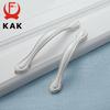 KAK Ivory White Kitchen Cabinet Handles European Style Cupboard Door Pulls Drawer Knobs Fashion Solid Furniture Handle Hardware