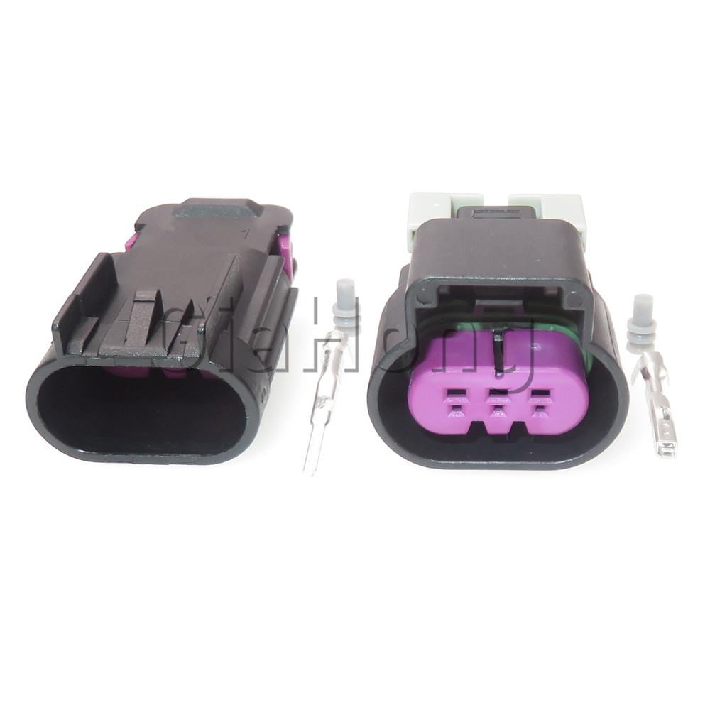 1 Set 3 Ways AC Assembly Auto Fuel Sensor Sealed Connector 15326808 15326813 13519047 Car Oil Pump Wiring Harness Socket Fuel System Fittings7