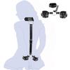 Arm To Handcuffs Restraints Bondage Adult Sex Toys PU Chest Strap Back Flirting Adjustable Bondage SM Sex Game For Couples