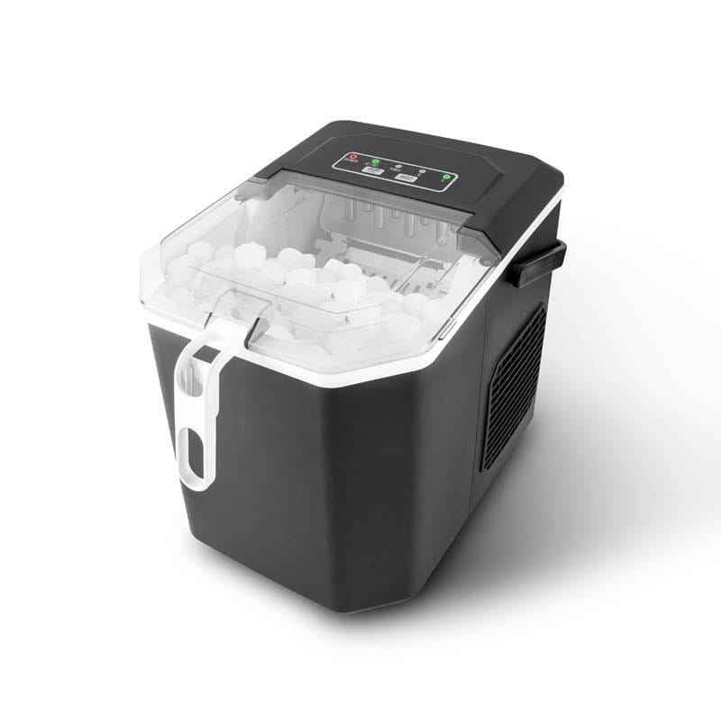 Kitchencook cubeo schwarzer Eiswürfelbereiter 12kg/24h