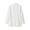 2025 Spring Women's European & American Style Linen Blend Blazer