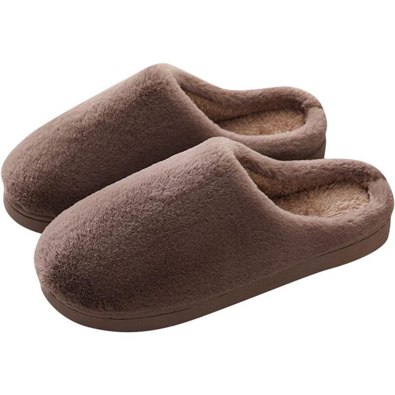 Warm, Fluffy Slippers, Unisex, Room Shoes, Shoes, Non-slip, Boa, Men s, Warm, Indoor Shoes, Winter Slippers, Indoor Shoes, Quiet, Lightweight