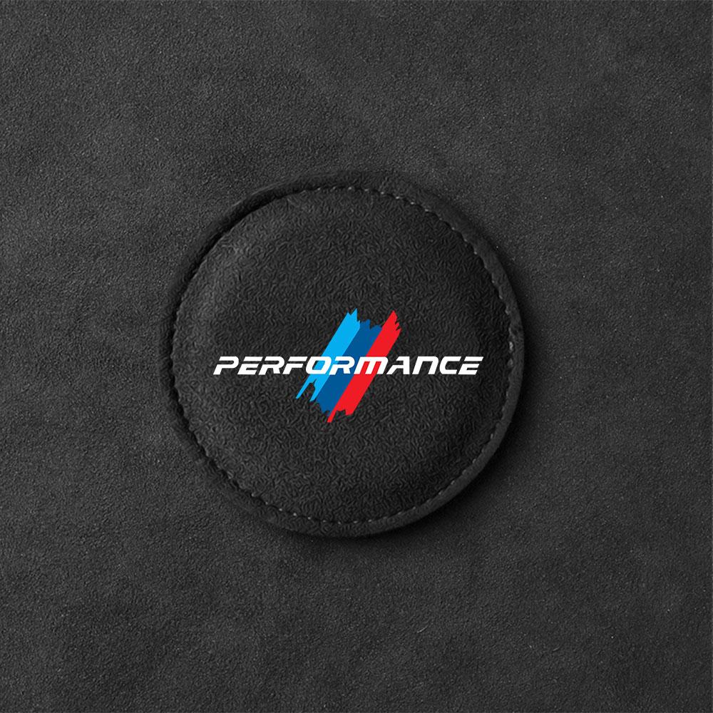 2 Peças/conjunto Porta-copos para Carro camurça Tapetes Antiderrapantes Acessórios Automotivos Para BMW M M1 M2 M3 M4 M5 M6 X5 E39 E46 E60 E90 F20 E60 F30 E36