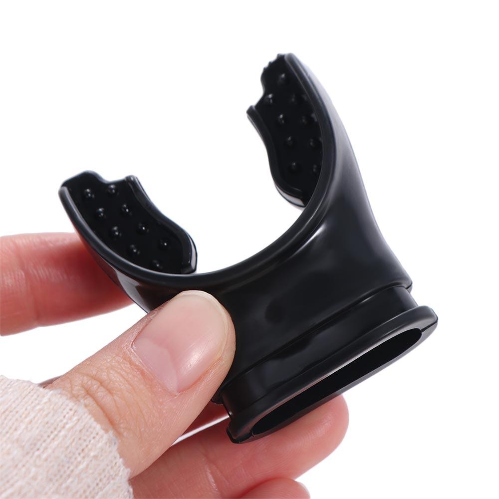 Silicone Soft Diving Snorkel Mouthpiece Bite Regulator Non-toxic Diving Equipment Underwater Breathing Tube