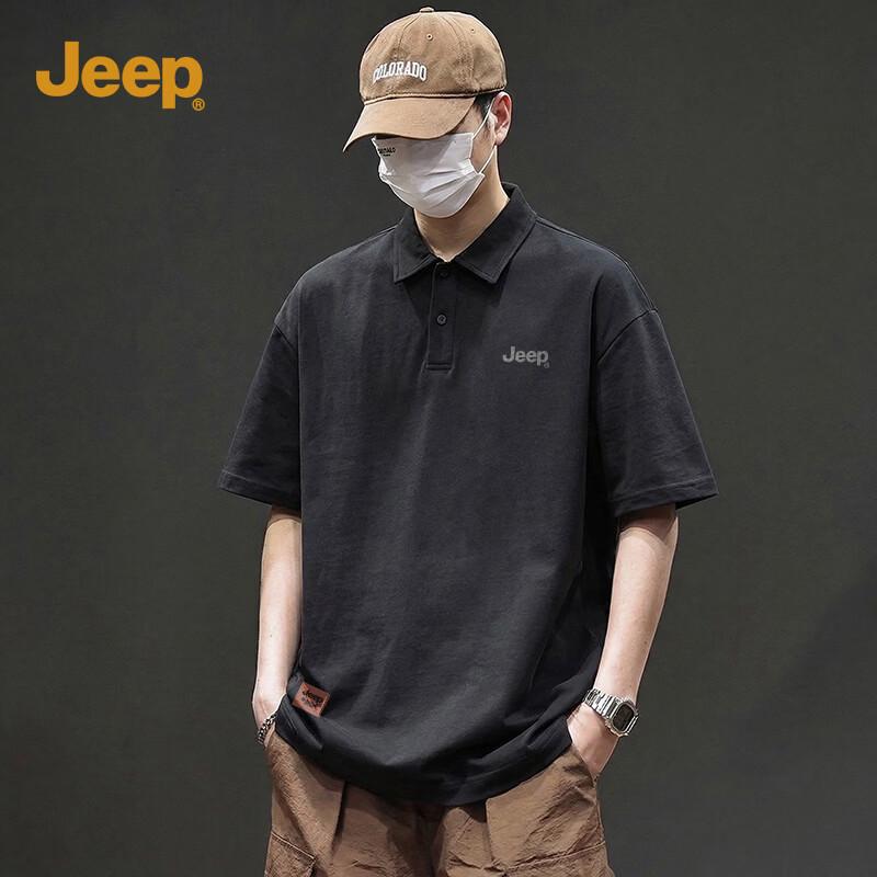 Мужская хлопковая пике-поло в американском стиле JEEP XL