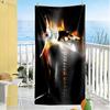 Soccer Player Stadium Beach Towel Soft Durable Quick-Dry Comfortable Lightweight Suitable for Sports, Travel, Swimming, Yoga, Bathroom, Beach, And Poo