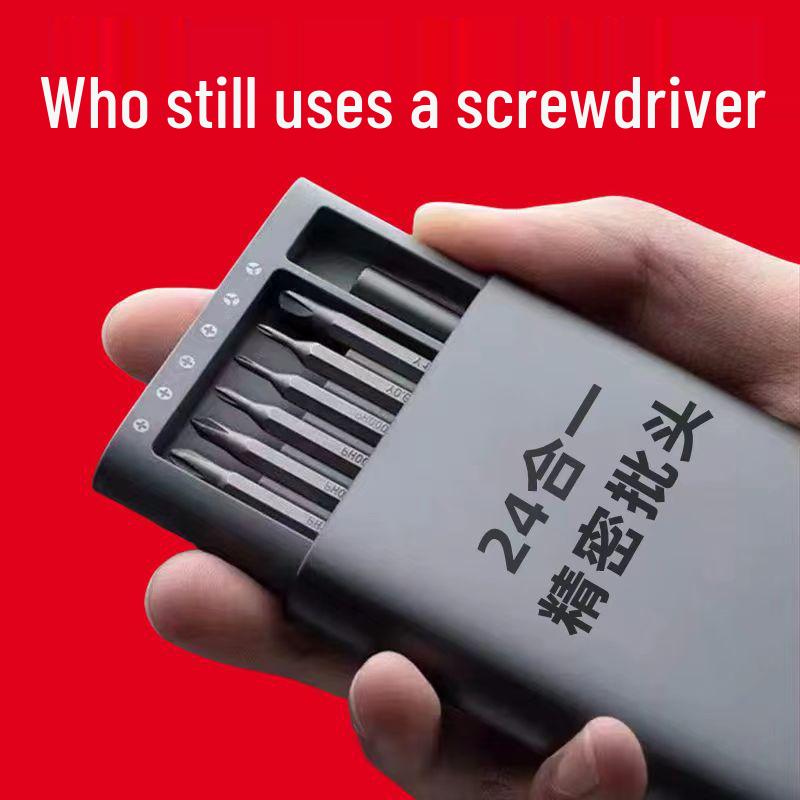 24-in-1 Präzisions-Schraubendreher-Set für Handy- und Uhrenreparatur