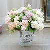 Artificial Flowers Silk Hydrangea Bouquet Home Valentine's Day Wedding Bridal Bouquets Outdoor Festival Party Diy Box Decoration