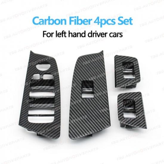 Türfenster-Aufknopfabdeckung Schalterpanel für BMW 5er G30 G31 F90 2017-22