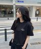 Peulonteuakaibeulaeb Frt Oversized Short Sleeve T-Shirt [Black]