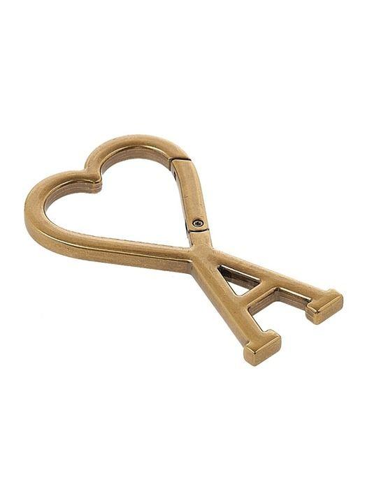 AMI [Ami] Carabiner Heart Logo Keychain UKR907 369 907