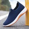 ****** and Autumn old ******* cloth shoes men's casual one-pedal s**t-soled walking shoes low-top breathable non-slip middle-aged father shoes