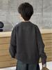 Men's Crew Neck Sweater: 2025 Autumn/Winter Casual Knit, Long Sleeve Pullover Loose Fit