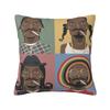 Rapper Music Snoop Dogg Cushion Cover X Cm Polyester Velvet Throw Pillow Case For Sofa Car Decoration Bedding Pillowslip