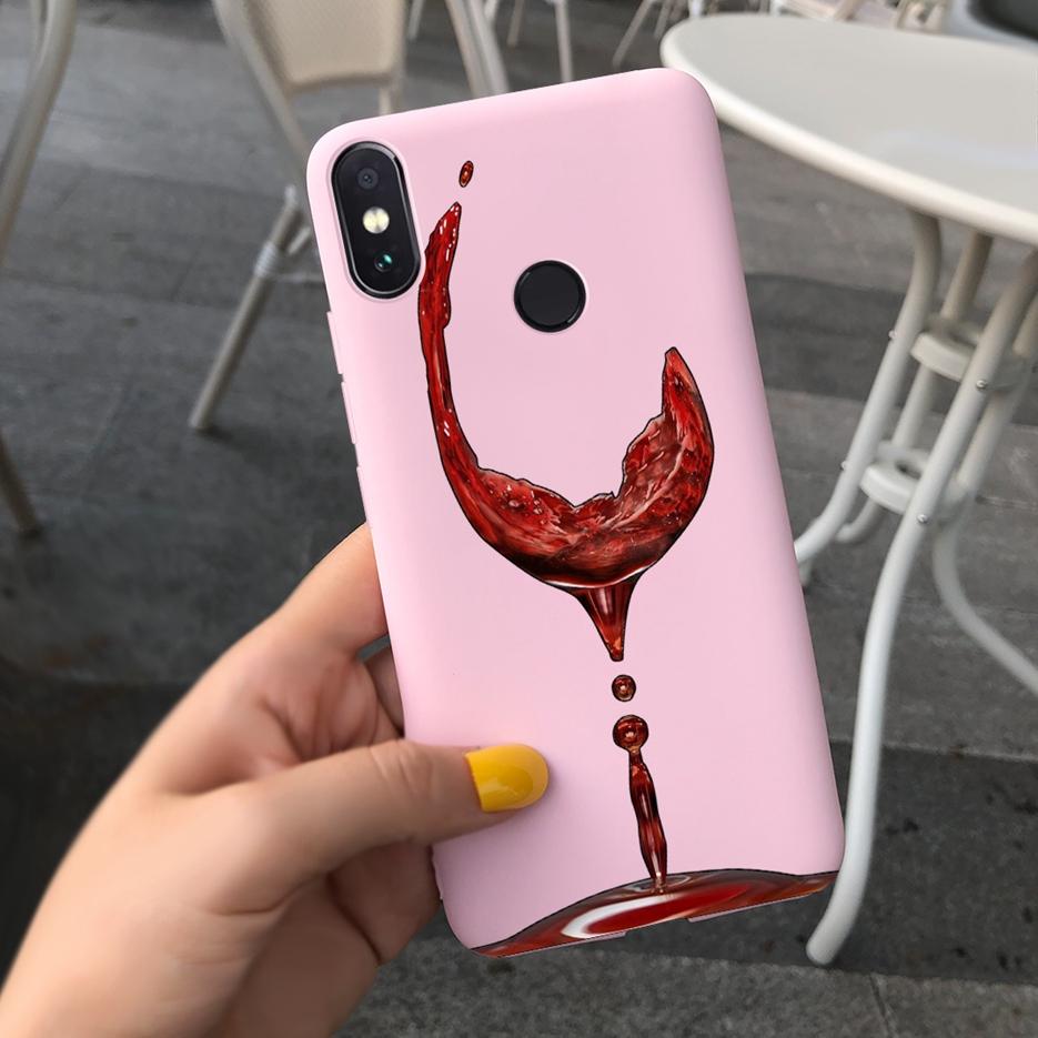 For Xiaomi Redmi Note 5 Pro Case Lovely Candy Painted Cover Soft Silicone Case For Xiaomi Redmi Note 5 Pro Note5Pro Cover Bumper