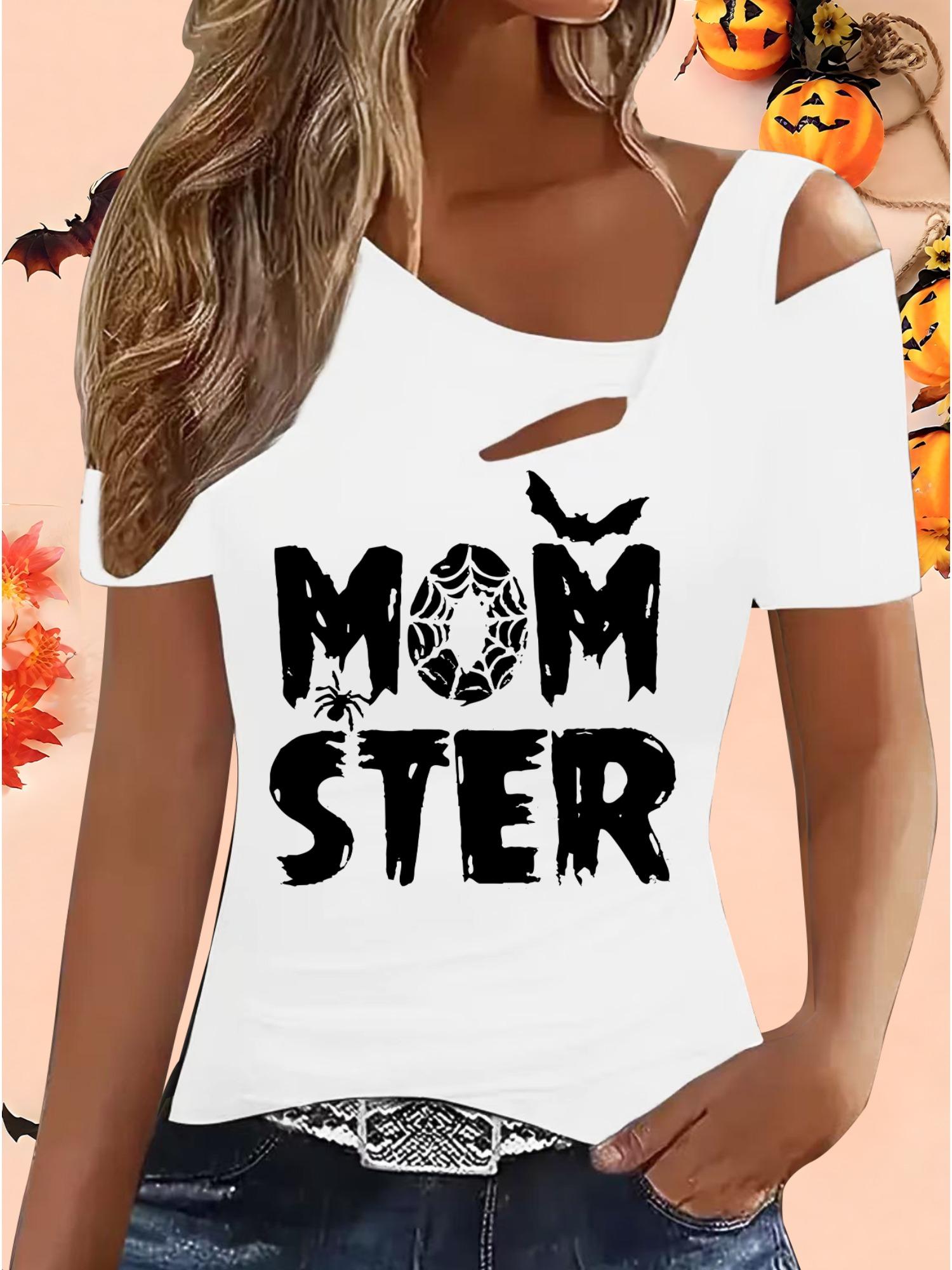 

Женские Свободные Топы Блузки Рубашки Подарок на Хэллоуин и Рождество XXL белый