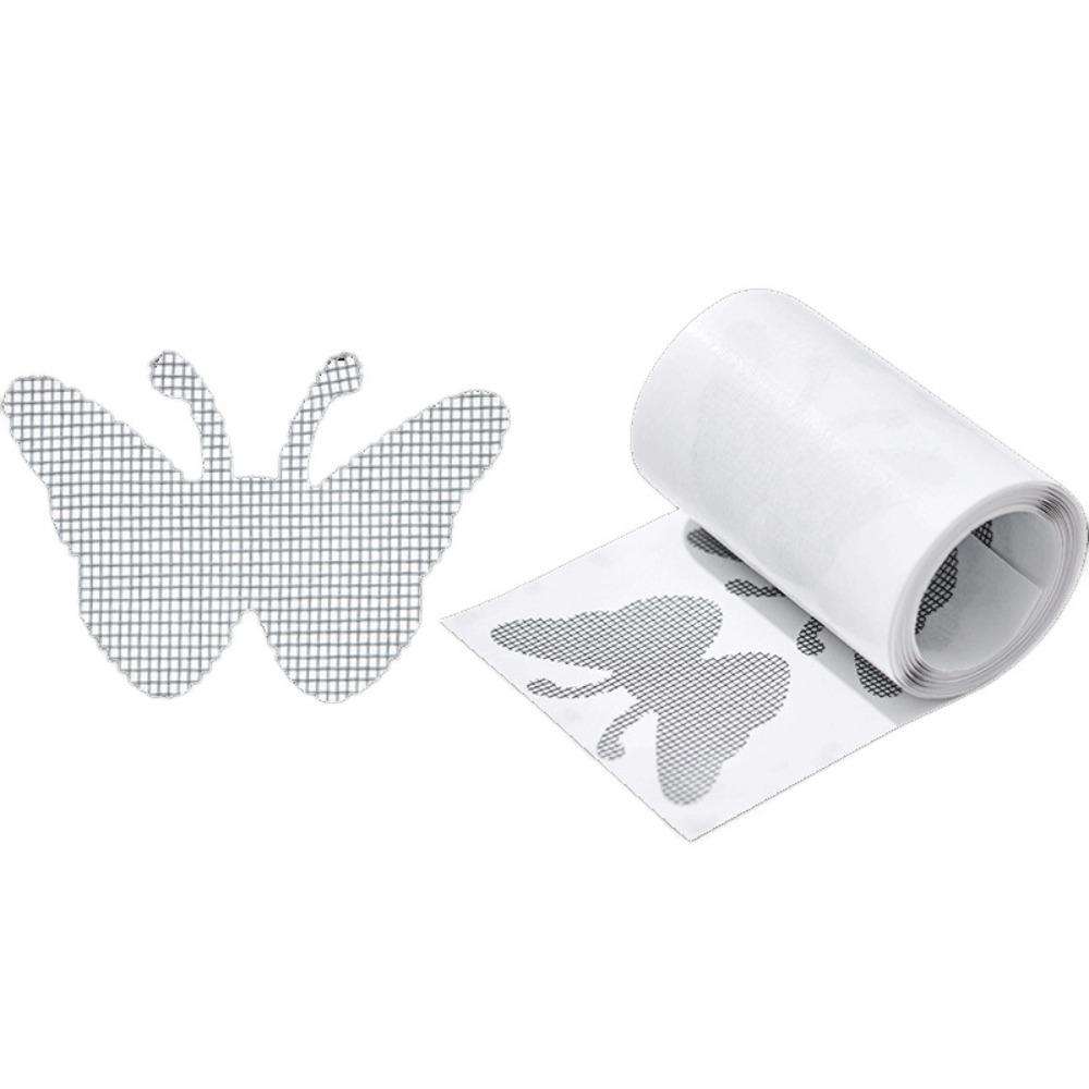 Cartoon Butterfly Shape Window Screen Repair Tape Anti-Insect Mosquito Self-adhesive Net Patch Waterproof Window Screen Patch