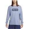 T Shirts Men's Blue Crew Neck Moderate Straight Fit FQ3716-493
