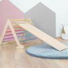 Jeu d'équilibre et motricité PIKY - bois naturel et multicolore pastel