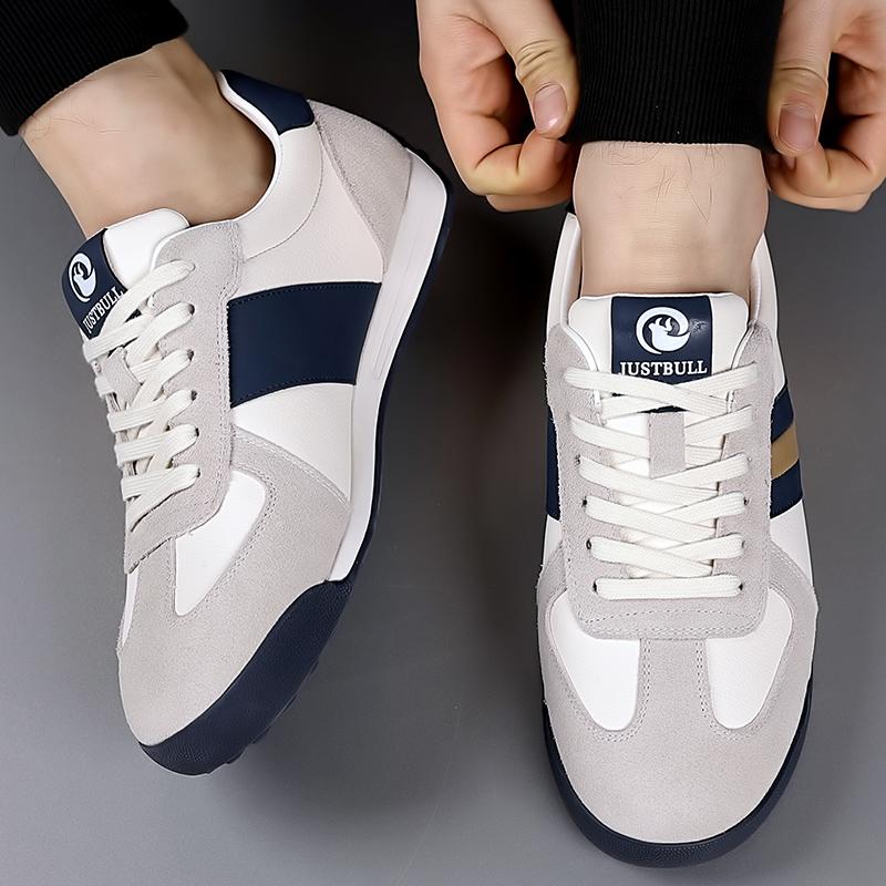 Fashion 2025 New Casual Shoes for Men Comfortable Male Vulcanize Shoes Design Sneakers Man Leather All-match Breathable Skate Shoes