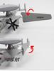 Telbo Kongjing 600 Carrier-borne Early Warning Aircraft Model - KJ200 500 2000, Alloy Military Aircraft Ornament