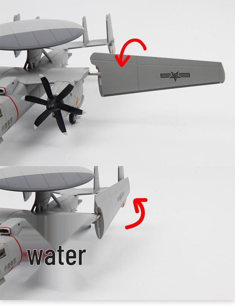 Telbo Kongjing 600 Carrier-borne Early Warning Aircraft Model - KJ200 500 2000, Alloy Military Aircraft Ornament