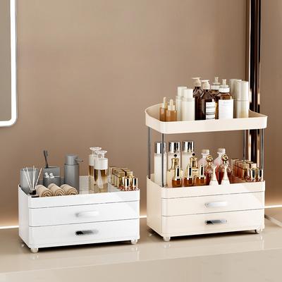 Kosmetik Aufbewahrungsbox Tisch Schminktisch Hautpflegeprodukte Make-up Pinsel Verdicktes Aufbewahrungsregal