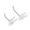 10Pcs Heart Shaped Single Peg Pegboard Hooks Wall Hooks Hole Board Hanger Garage Pegboard Hook Wall Mount Storage Rack