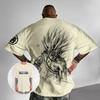 Summer New Arrivals Dragon Ball Anime Peripheral Clothes Classic Comic TShirt Short Sleeve Crew Neck Mens and Womens Couples
