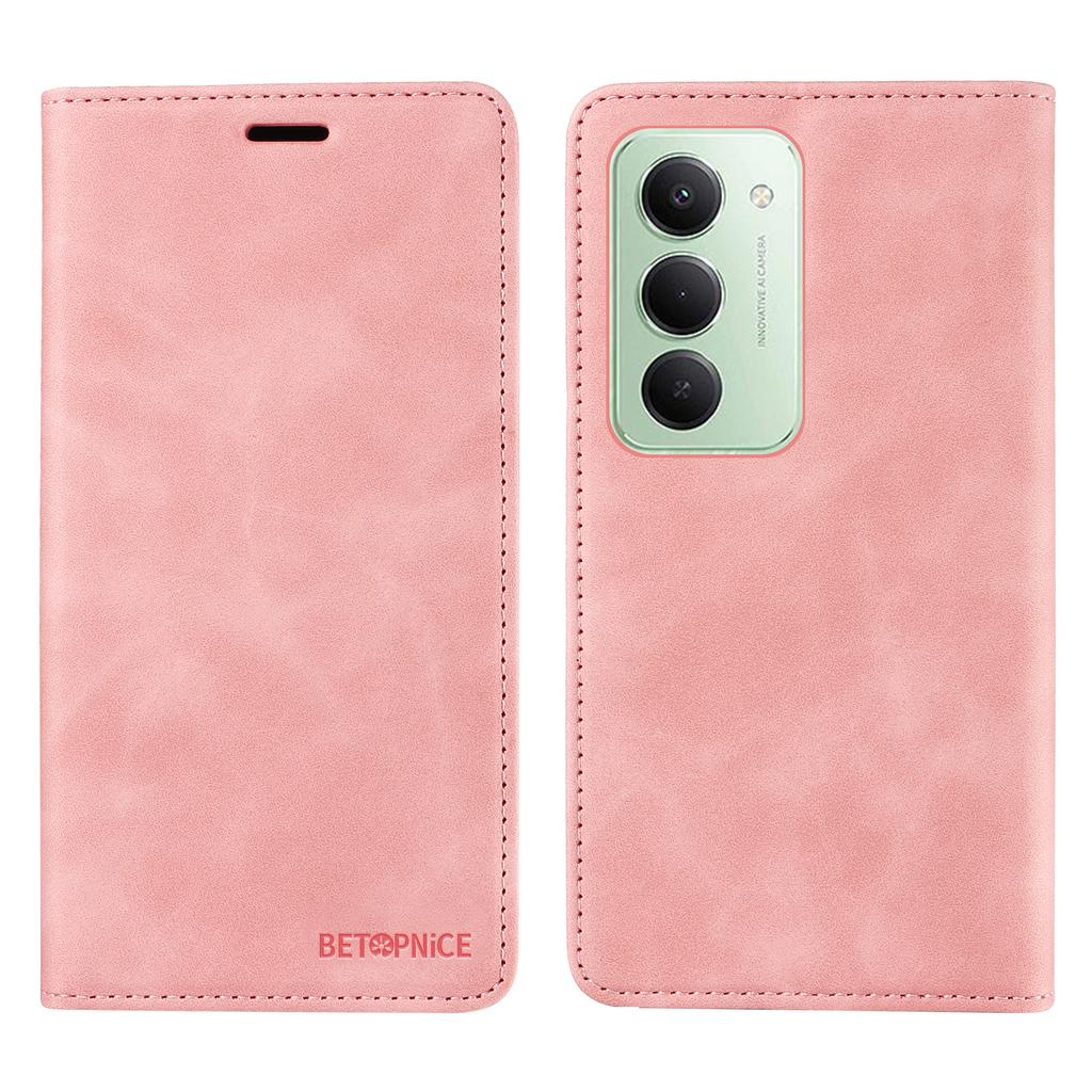For Xiaomi Poco M7 Plus 5G/Redmi 15 5G (Global) (169mm) Case BETOPNICE Magnetic Closure RFID Blocking Wallet Stand Leather Phone Cover