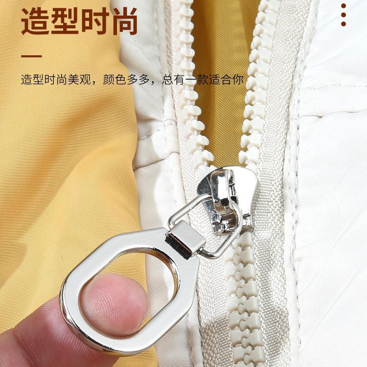Zipper Head Repair Accessories Removable Universal Pull Lock Head Drop Clothes Schoolbag Backpack Zipper Buckle Pull Piece