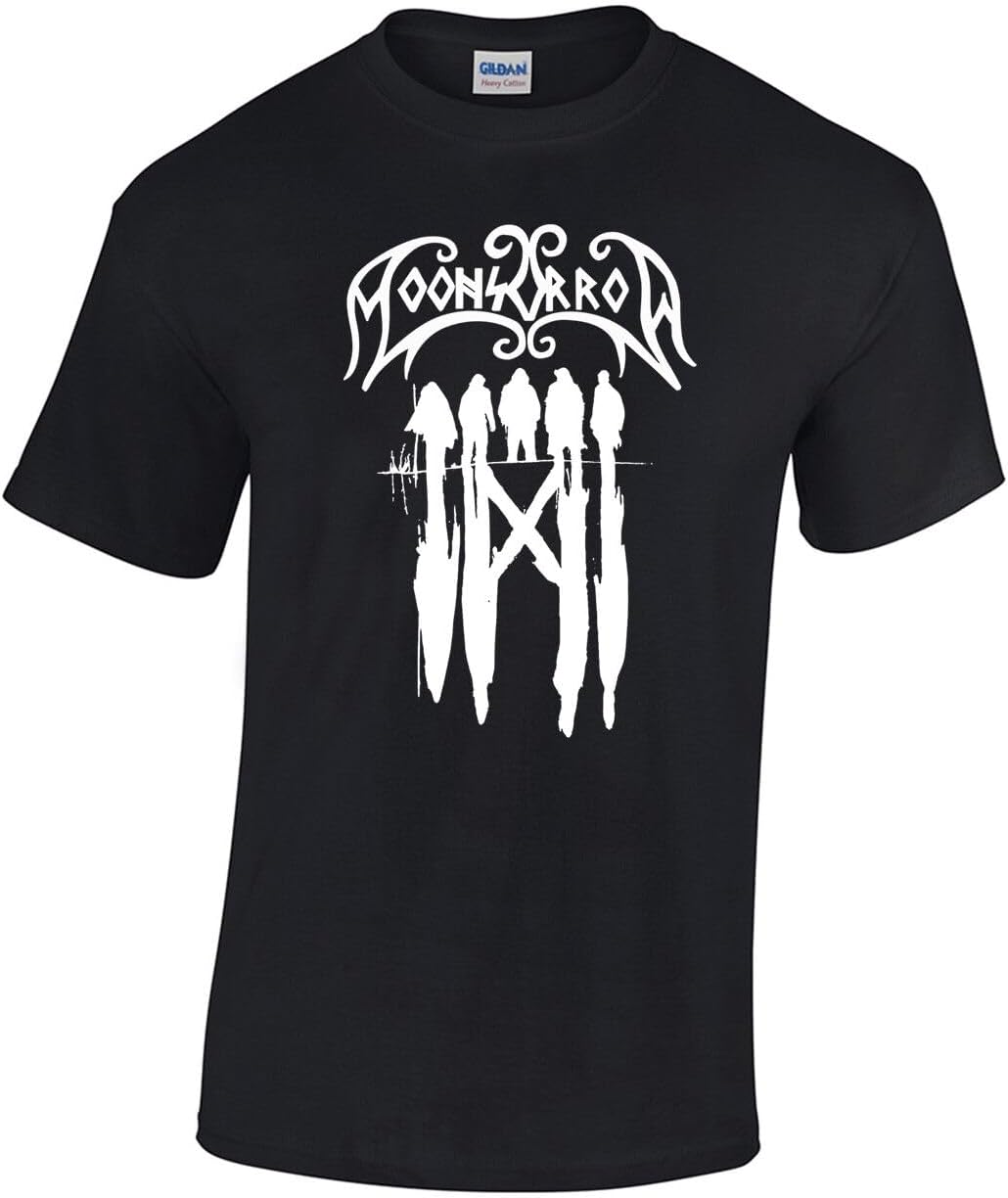 Moonsorrow Varjoina Men T Shirt thryfing windir finntroll kampfar Primordial arkona 3XL чёрный