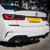 Performance Style Rear Diffuser For Bmw G20 G21 Rear Bumper Lip Splitter 320i 320d 330i 330d M Sport 2019-2022 Pre-Lci Bodykits