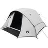 4 Person Camping Tent White Blackout Waterproof