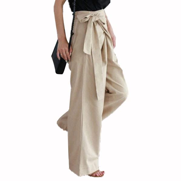 

Casual Straight Relaxed Slim Clothing [JINJUDUO] Women s Pants, Pants, Ribbon, Fit, Elegant, Fit, Spring/Summer/Autumn/Winter Women s
