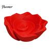 Red Rose Trinket Holder 3D Printed Jewelry Tray, Dish, Decorative Bedroom Dresser Organizer for Ring Earring Necklace, Desktop Storage Tray