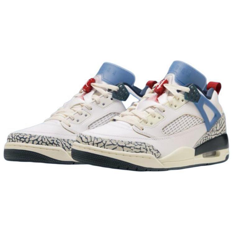 Air Jordan Spizike Low Motion Pack Unisex Sneakers Cream White Armory-Navy HM3712-164