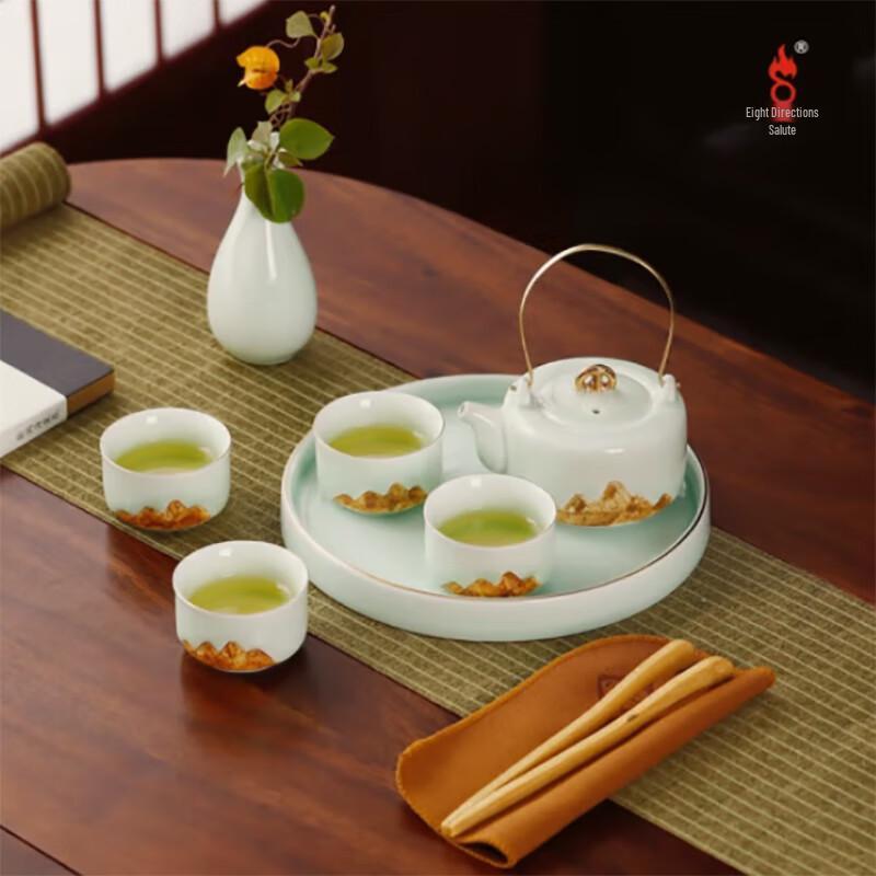 

Bafangli Jiangshan Yingqing Celadon Tea Set