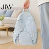 Large Bookbag Angel Wing Backpack for Women Girls, Lightweight Nylon School Bag, Daypack Outdoor Travel Commute Girls