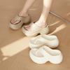 . Thick Bottom Heightening Eva Cool Slippers Women Wear Seaside Beach Non-slip Home Indoor Household In Summer