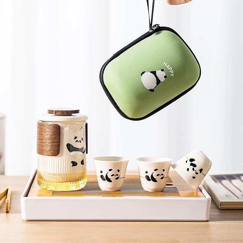 Mototo Panda Travel Tea Set