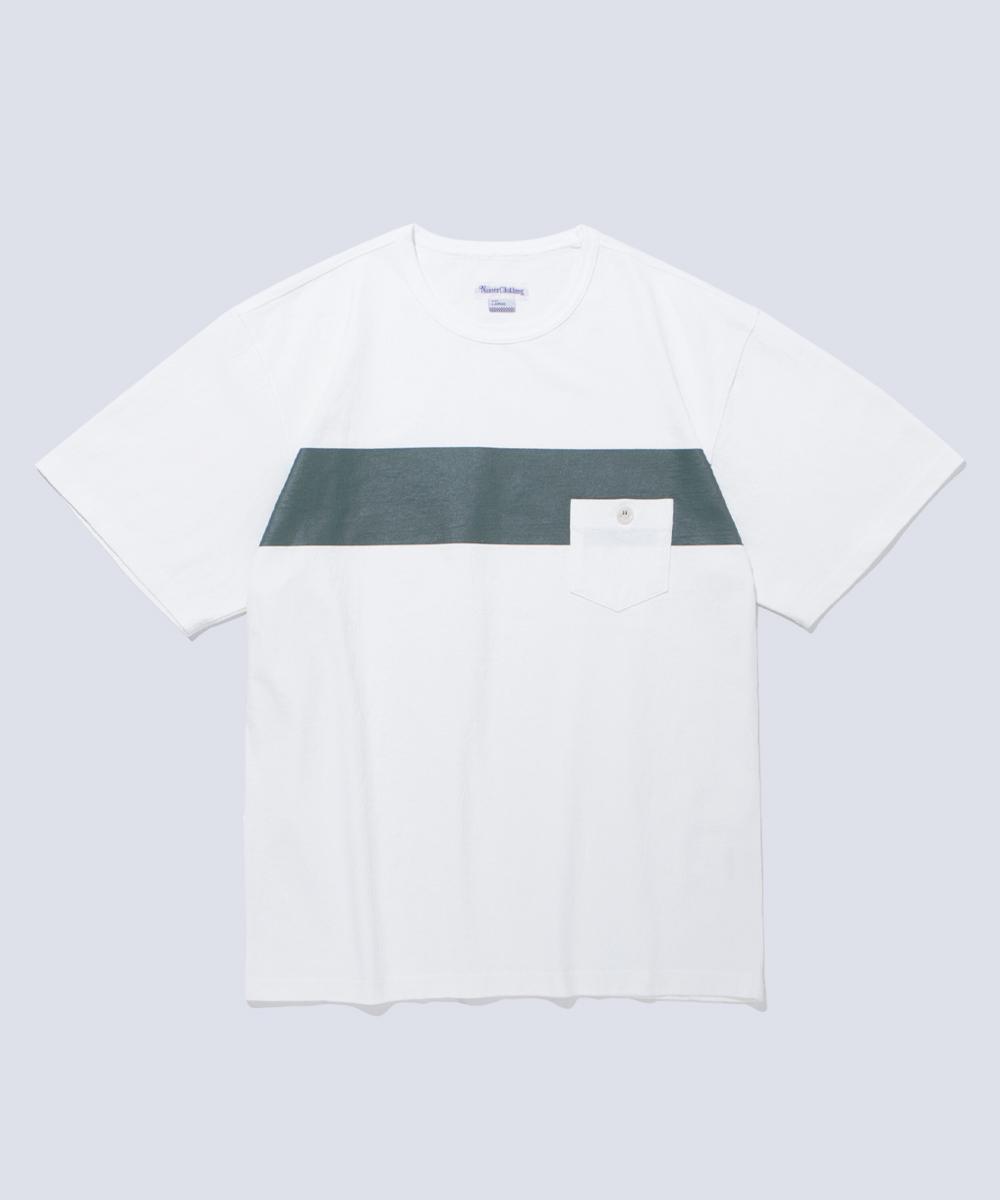 Namer Clothing Smile Button Pocket T Green L
