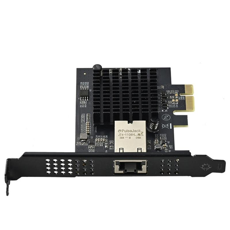 Placa de Rede Ethernet 10Gbps com Interfaces PCIe x1 para Transmissão de Dados e Estabilidade Aprimoradas