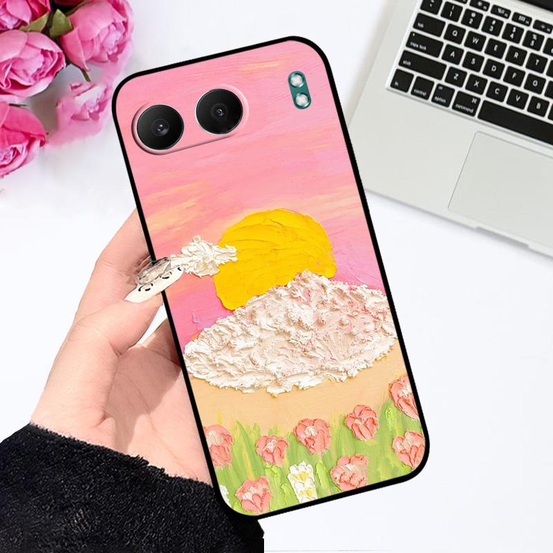 For OnePlus Nord 4 5G Case Nord CE 4 CE4 Lite Soft Silicone TPU Phone Cover For One Plus Nord3 Fundas CE 3 Lite Cute Phone Bags