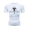 Men Tight-fitting Comfortable Sportswear Boxing Training Fashion Quick-drying Summer Comfortable Athletic Moisture-Wicking Casual Compression T-shirt