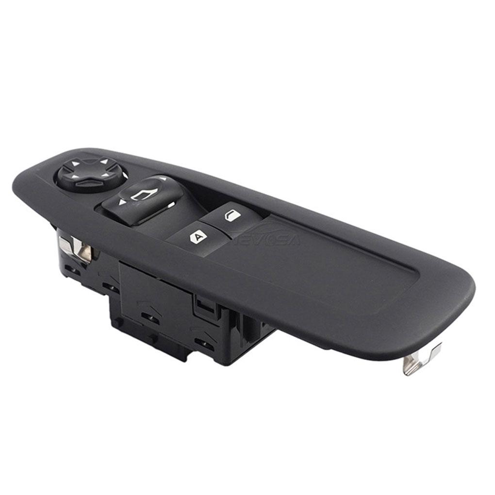 Black Easy-to-Install Auto Window Lift Switch Enhanced Performance For Vehicle Reliable Replacement As Shown