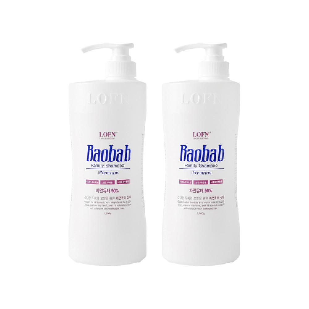 Lofn Baobab Premium Family Shampoo 1000g 2