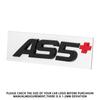 3D Aluminum For T01 AS3 AS4 AS5 AS6 AS7 AS8 AS3+ AS4+ AS5+ AS6+ AS7+ AS8+ Letters Emblem Car Rear Trunk Decoration Logo Sticker 01T