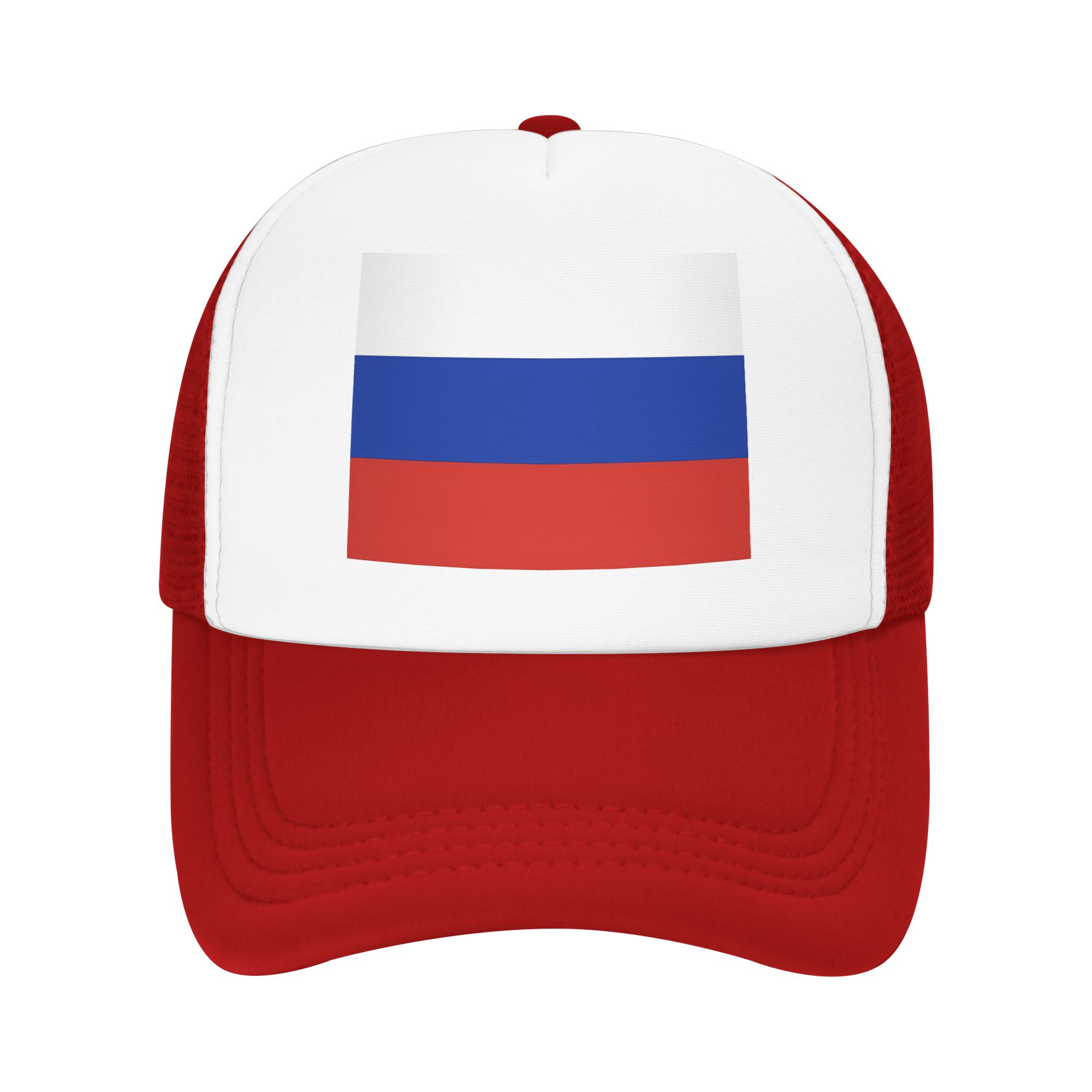 Flag Of Russia Ru Mesh Sun Hats Moscow Unisex Adult Design Trucker Hat Spring Classic Outdoor Sports Breathable Baseball Caps One Size